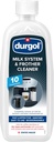 Durgol Milk System and Frother Cleaner for All Brands of Coffee Makers, External Milk Frothers,16.9 Ounce, White