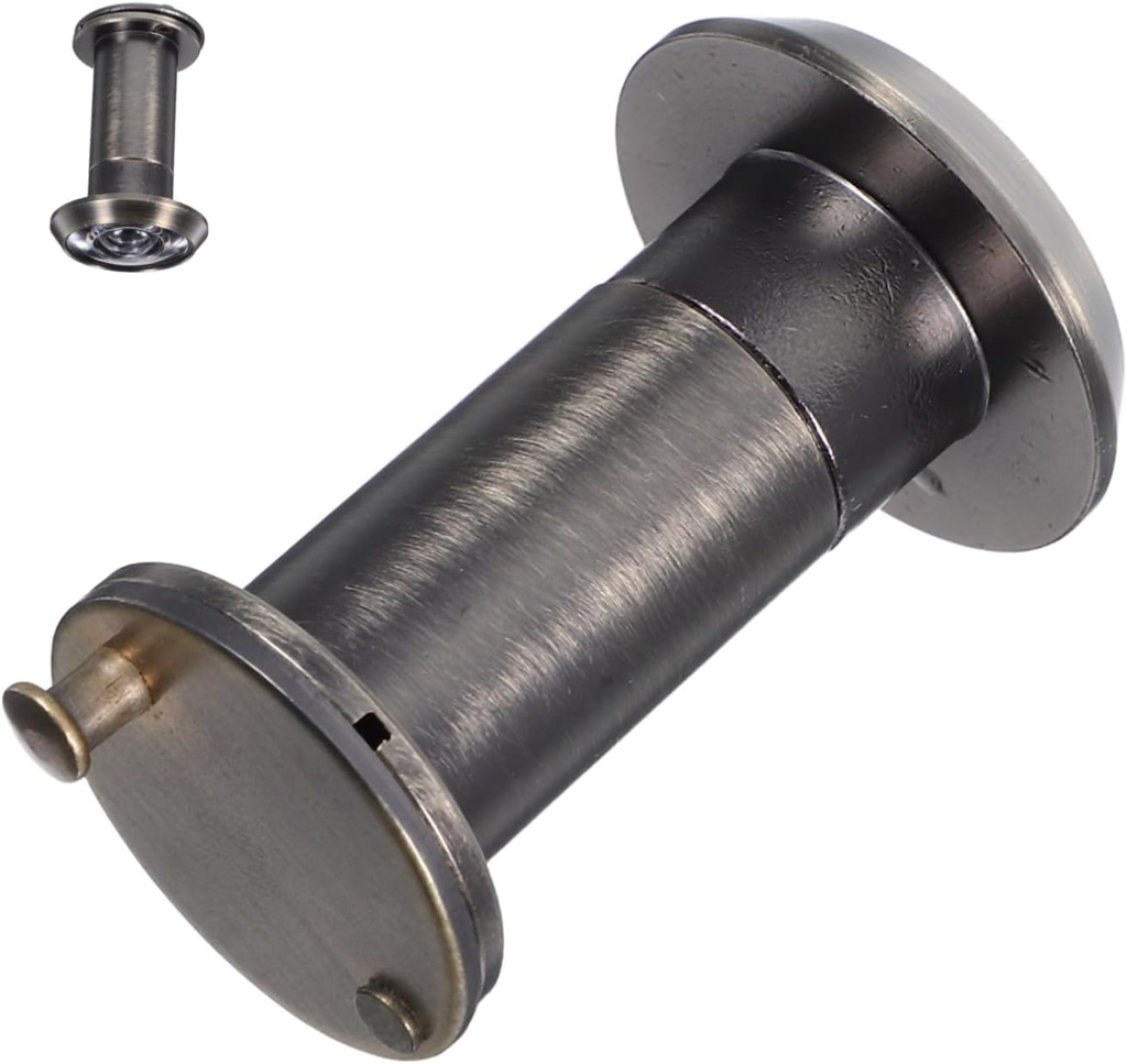 Wide Angle Door Viewer Peephole Security Cover for Front Door Brushed Privacy Viewer for Home Office Hotel