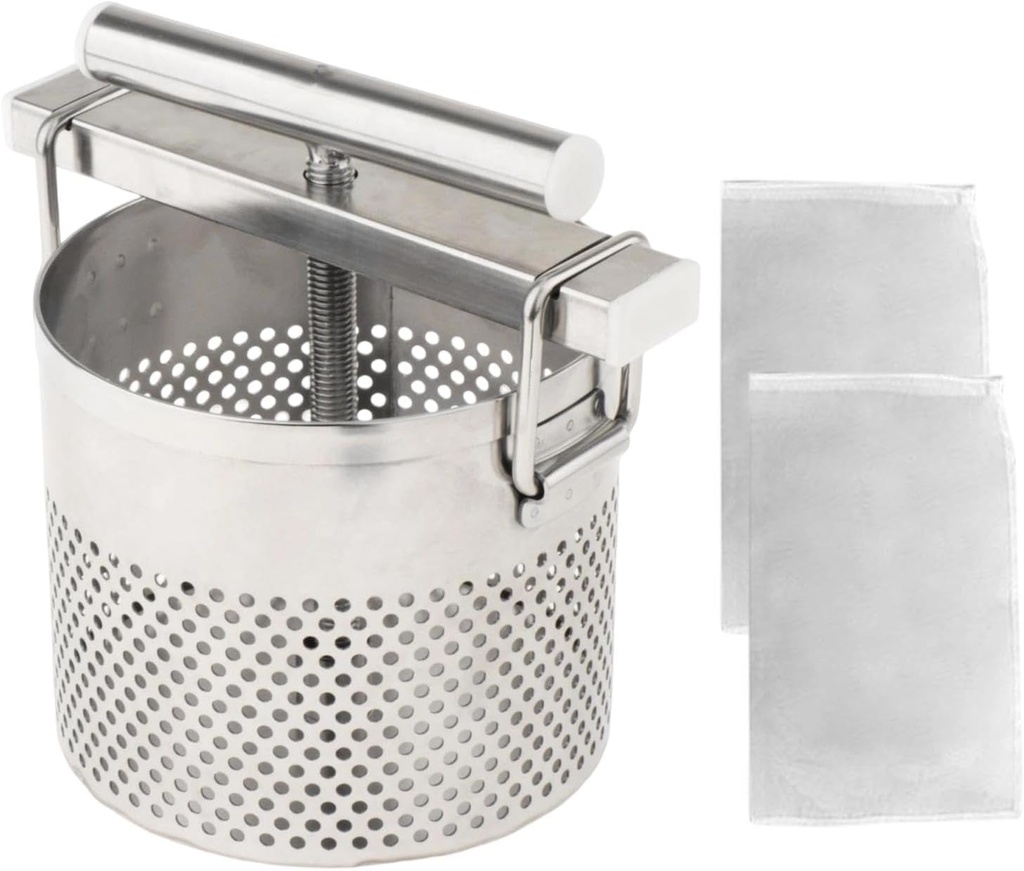 Vegetable Filling Hand Juicer Multiuse Residue Separation Lard Press Dumpling Filling for Kitchen Fruit