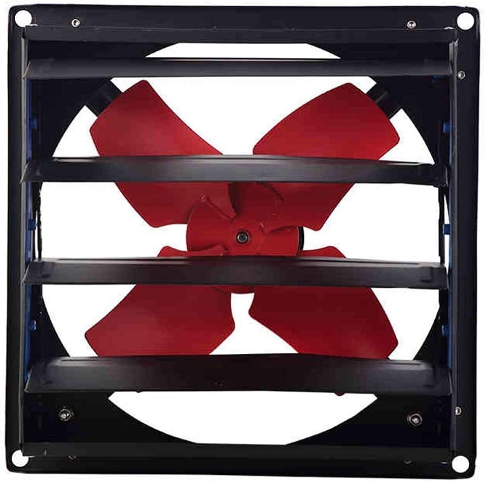 Pedestal Stand Fan,Exhaust Fan,Shutter Exhaust Fan Wall-Mounted Ventilation Fan Kitchen Power Window Type Fume