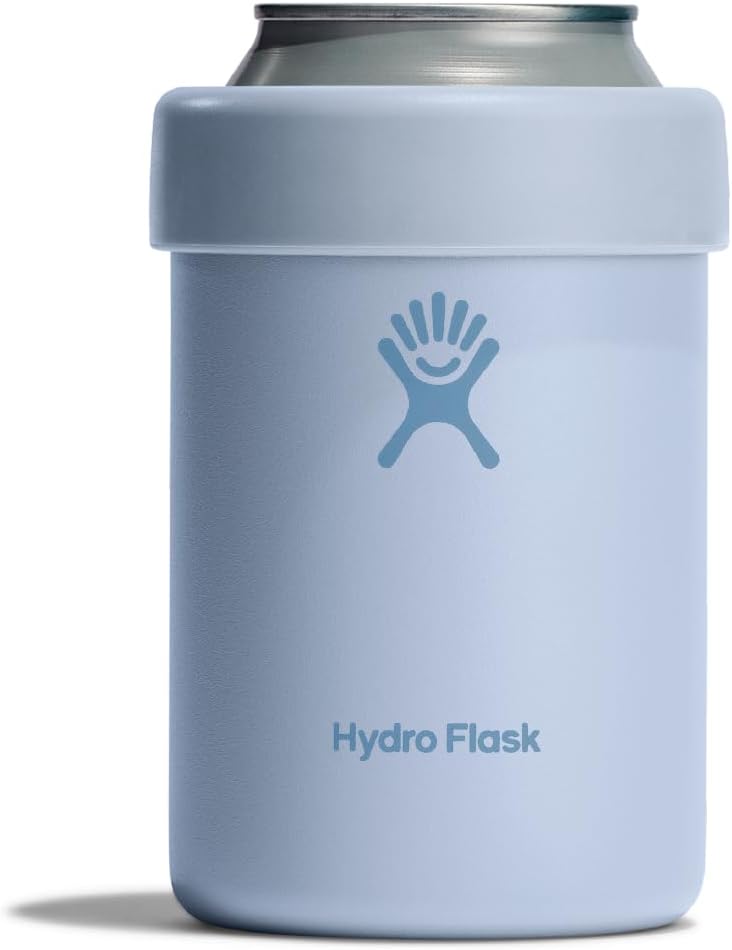 Hydro Flask 12 Oz Cooler for Cans - Can Cooler for Beer or Coffee - Insulated in Surf Blue