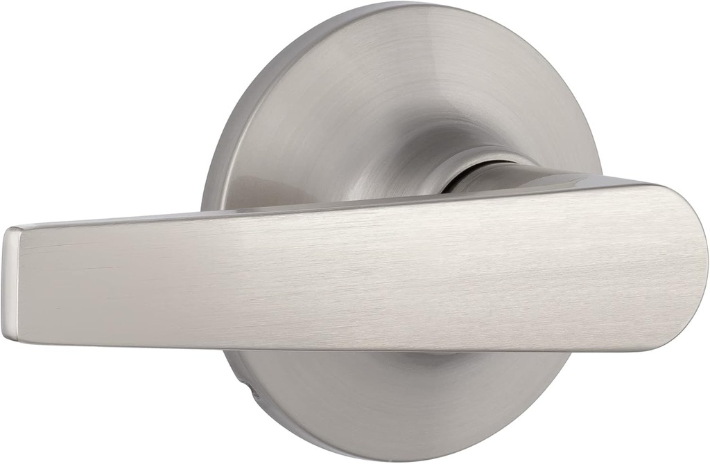 Miseno MLK4021 Momac Straight Passage Door Lever Set - Satin Nickel