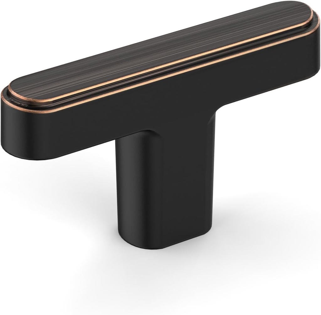 10 Pack Oil Rubbed Bronze Cabinet Knobs Kitchen Cabinet Knob Bronze Dresser Pulls Drawer Hardware for Cupboard CK0084