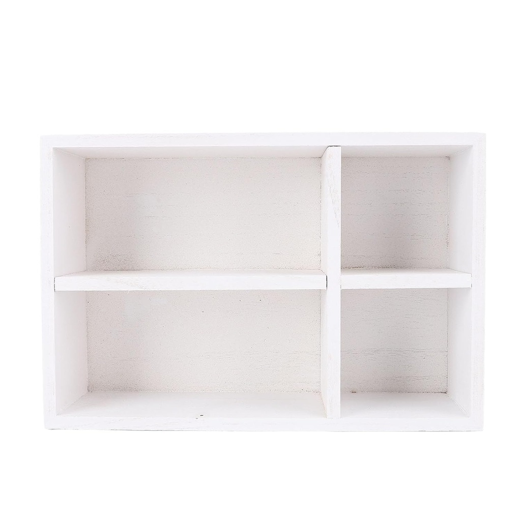 Coffee Station Organizer Wooden Coffee Pods with Divider Container Coffee Bar Accessories Storage Box Tea Bags Coffee Pods Holder for Countertop Kitchen (NOENNULLgs4pcre9g6-11)