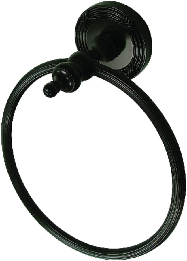 Kingston Brass BA9914ORB Templeton 6" Towel Ring, 6-Inch, Oil Rubbed Bronze
