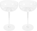 2pcs Balloon Wine Glasses Elegant Stem Goblets for Parties Birthdays and Home Use Lightweight Design for Easy Handling and