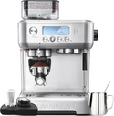 CASABREWS 5700Pro Espresso Machine with Grinder, Professional Coffee Maker with Milk Frother Steam Wand, Barista-Quality Cappuccino Latte Machine with LCD Display, Great for Coffee Enthusiasts