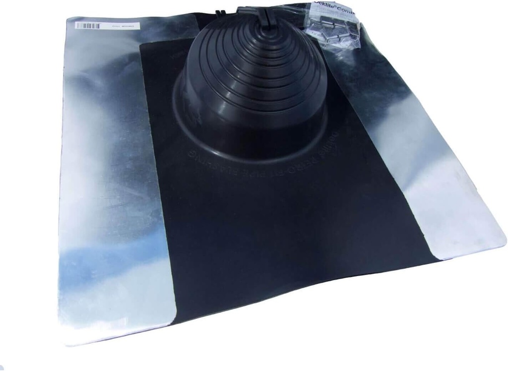 #3 (1/4" to 4-1/2") SHR RETROFIT Asphalt Roofing Pipe Flashing. Boot Flashing - Pipe Flashing (DSR103B)