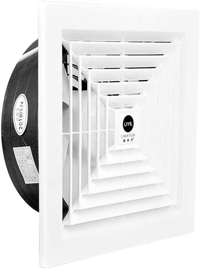 Ventilation Fan, Bathroom Exhaust Fan, Kitchen Bathroom Extractor Exhaust Fan, Powerful High-power, Low-noise Ceiling-mounted Ventilation Fan, Suitable For Living Room, Bedroom, Bathroom, Kitchen