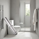 Sliver Paper Toilet Holder Replacement Rod Toilet Paper Holder Roller Stainless Steel Spring Loaded Roller Spring Rod Bathroom Hardware