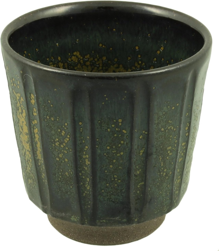 Kinki Workshop 06238 Taiichi Kiln Chamfer Cup Buckwheat Glaze