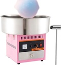 Commercial Candy Floss Machine – Stainless Steel Bowl with Sugar Scoop | Pink Cotton Candy Maker for Kids, Home, Birthdays, Parties & Carnivals