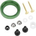 Toilet Tank to Bowl Coupling Kit, Compatible for American Standard Champion 4 Toilet Parts AS738756-0070A, Includes Gasket, Bolts and Other Essential Parts for Most 3 Inch Flush Valve Opening Tanks