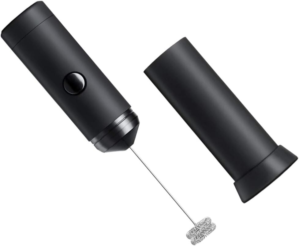 Electric Frother Handheld Whisk for Coffee Latte and Cappuccino Stylish Ergonomic Design for Easy One-handed Use Lightweight and Mixer Tool
