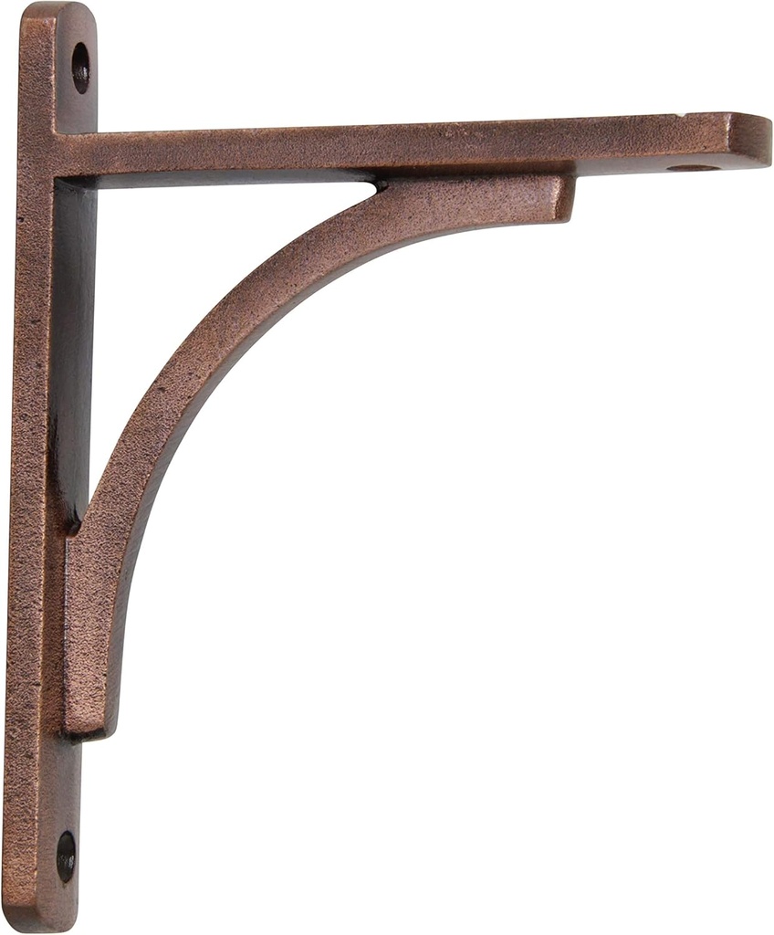 RCH Hardware BK-IR8206-122 Iron Old Country Shelf Bracket, 4.8 Inch, Antique Copper