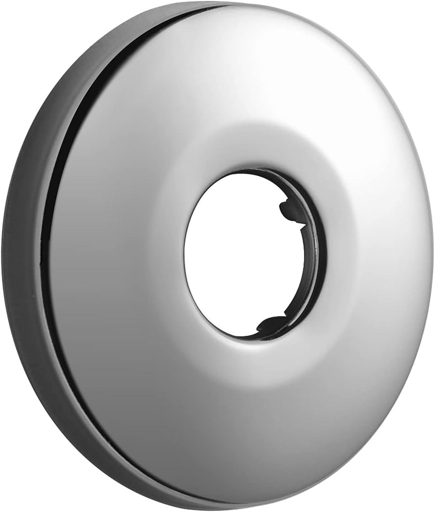 OFFO Shower Arm Flange 2.5" in Outer Diameter Replacement Shower Head Arm Escutcheon Plate Suitable for Most Brands Shower Head Arms, Chrome