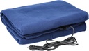 Heated Blanket - 12-Volt Electric Blanket for Car, Truck, SUV, or RV - Portable Winter Car Accessories for Camping or Travel by Stalwart (Navy)