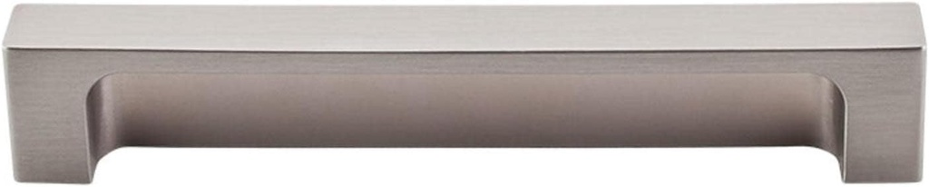 Top Knobs TK276BSN Sanctuary II Collection 5" Modern Metro Tab Pull, Brushed Satin Nickel