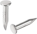 uxcell Small Tiny Hardware Nails Carbon Steel 1.7X9mm(DxL) for DIY Decorative Wooden Boxes Accessories Silver Tone 200pcs