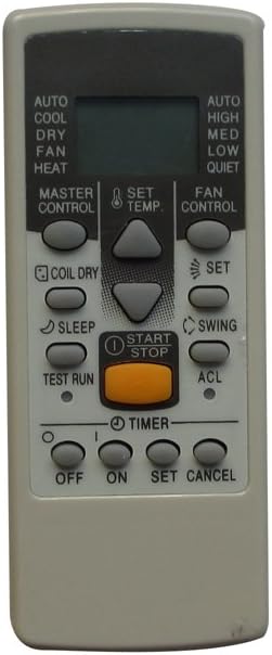 Hotsmtbang Replacement Remote Control Compatible for Fujitsu AR-JE4 AR-WS4 AR-JE5 AR-JE6 AR-JE7 AR-JE8 AR-JE11 AR-JE12 AR-JE15 Room Air Conditioner