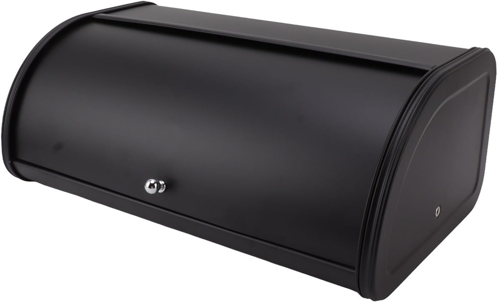 Tbest Black Frosted Bread Box Storage Box Storage Box Storage Boxes Bread Bins