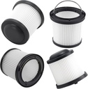 4 Pack PVF110 Replacement Filter for Black and Decker Handheld Pivot Vacuums PHV1810, PHV1210, PHV1410, BDH2000PL, BDH2020FLFH, BDH1620FLFH, Part # 90552433, Washable Hand Vac Filters
