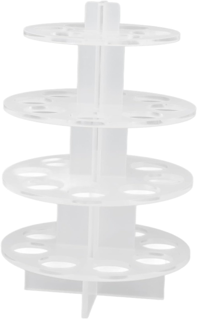 BestAlice Rotating Coffee Capsule Holder, Coffee Pod Holder, Coffee Pod Storage Organizer Holds 30 Capsules, K Cup Holder Acrylic Modern Design Coffee Pod Rack for Home Office