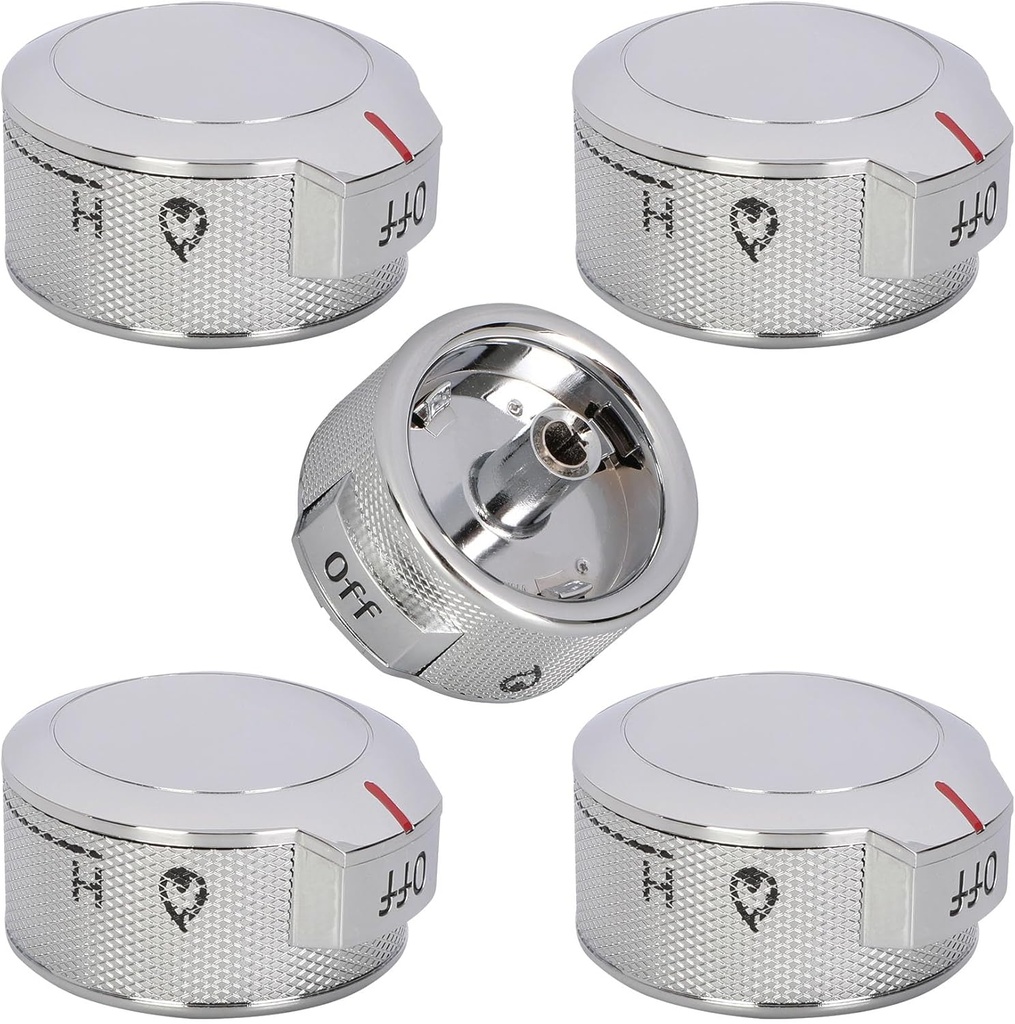 New Upgraded W11030413 Stove Control knob fit for Whirlpool KitchenAid Stove knobs, w11030413 knob Replace W10643306 W10786063 W11027434 4461624 AP6038805 PS11770322 EAP11770322 knob (5 Packs)