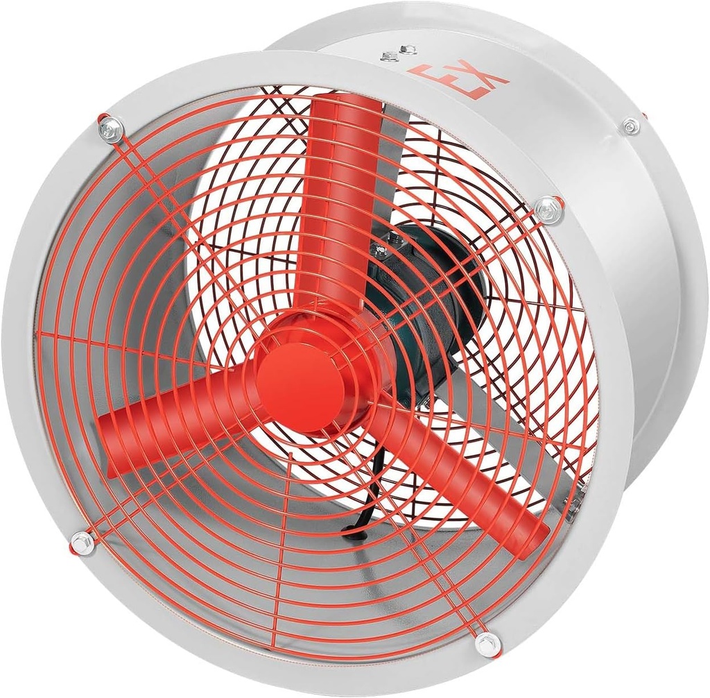 250 W Explosion Proof Exhaust Fan,110V Wall and Ventilation Duct Internal Blower,2880 m³/h Airflow Air Mover Utility Blower Fan for Home Commercial Industrial Use