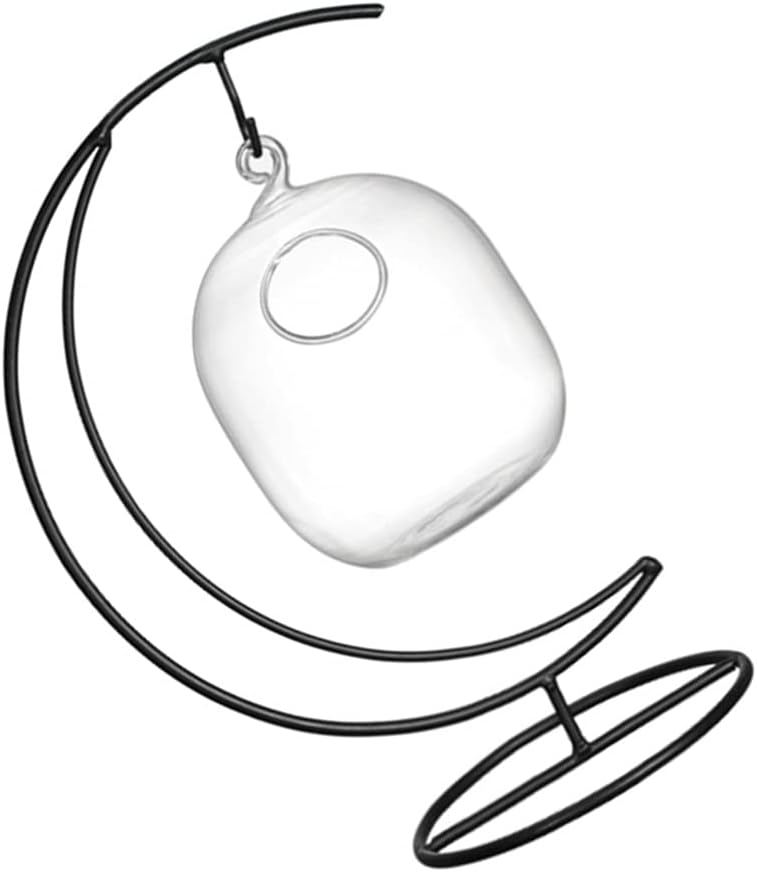 Cabilock Cocktail Glass Creative Flutes With Iron Stand Crystal Drinking Goblet Decorative Dinnerware For Night Bar Home Party Wedding Transparent