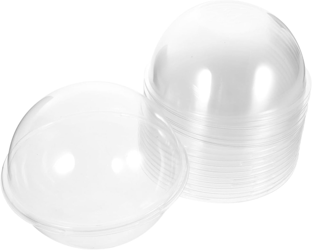 10pcs Cake Boxes Individual Cupcake Containers for Desserts for Parties and Home Use Pet Packaging for Muffins