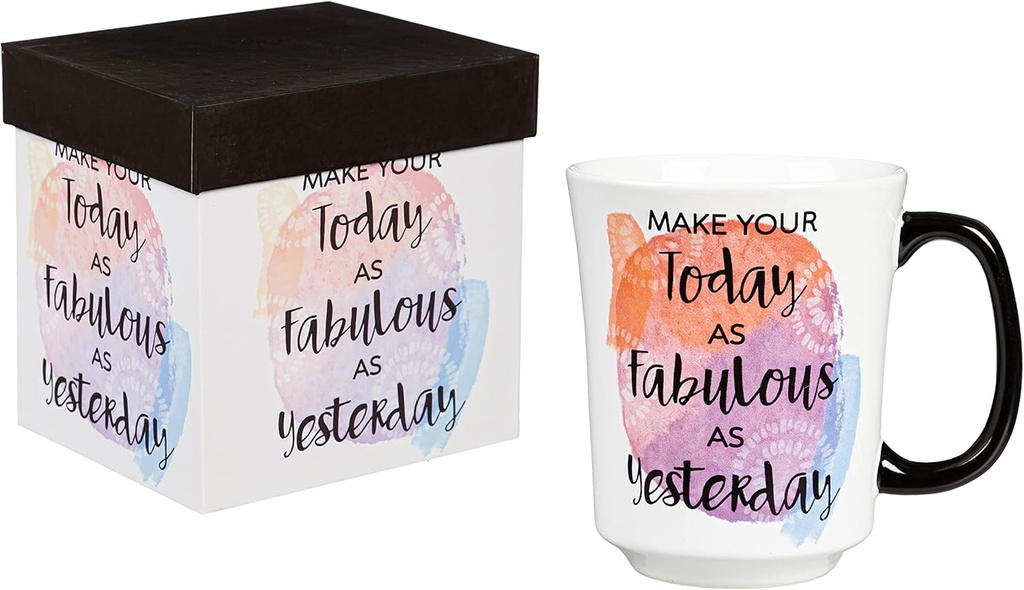 Evergreen Cup of Awesome, 14 OZ, Make your today as fabulous as yesterday