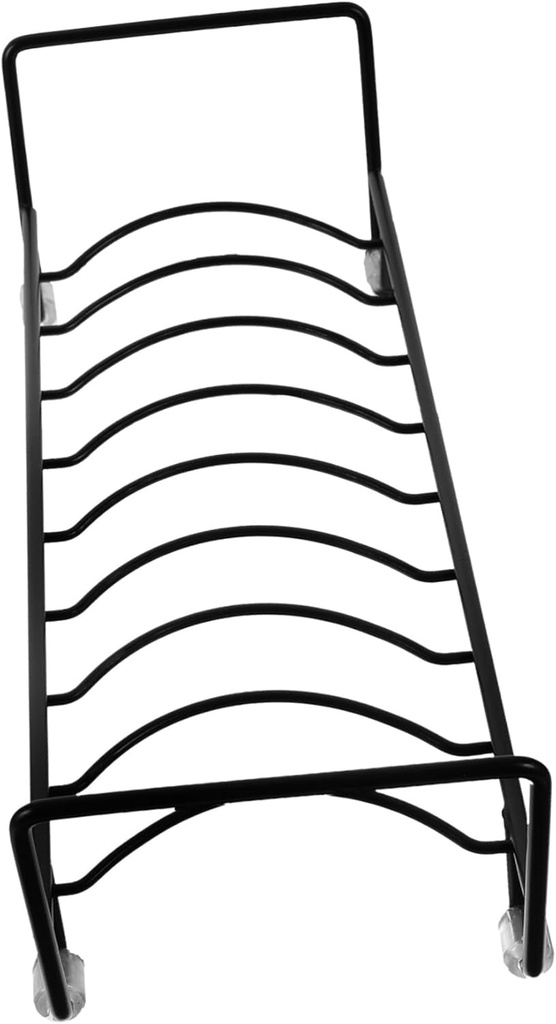Cabilock 1pc Dish Storage Rack Kitchen Plate Holder Plate Rack Simple Draining Plate Storage Basket Kitchen Bowl Holder Basket Draining Plate Bowl