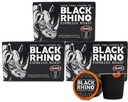 Good Times Coffee Co. Black Rhino Espresso Roast Coffee Single Serve Pods, 12 Count (Pack of 3)