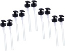 12sets Oyster Sauce Pump Ketchup Bottle Nozzle Squeeze Dispenser Pump Kit