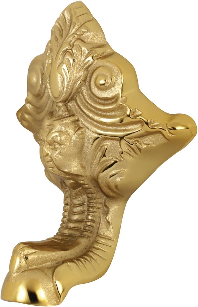 Kingston Brass VCTNL2 Aqua Eden Tub Feet, Polished Brass, 13.38 x 10.63 x 5.69