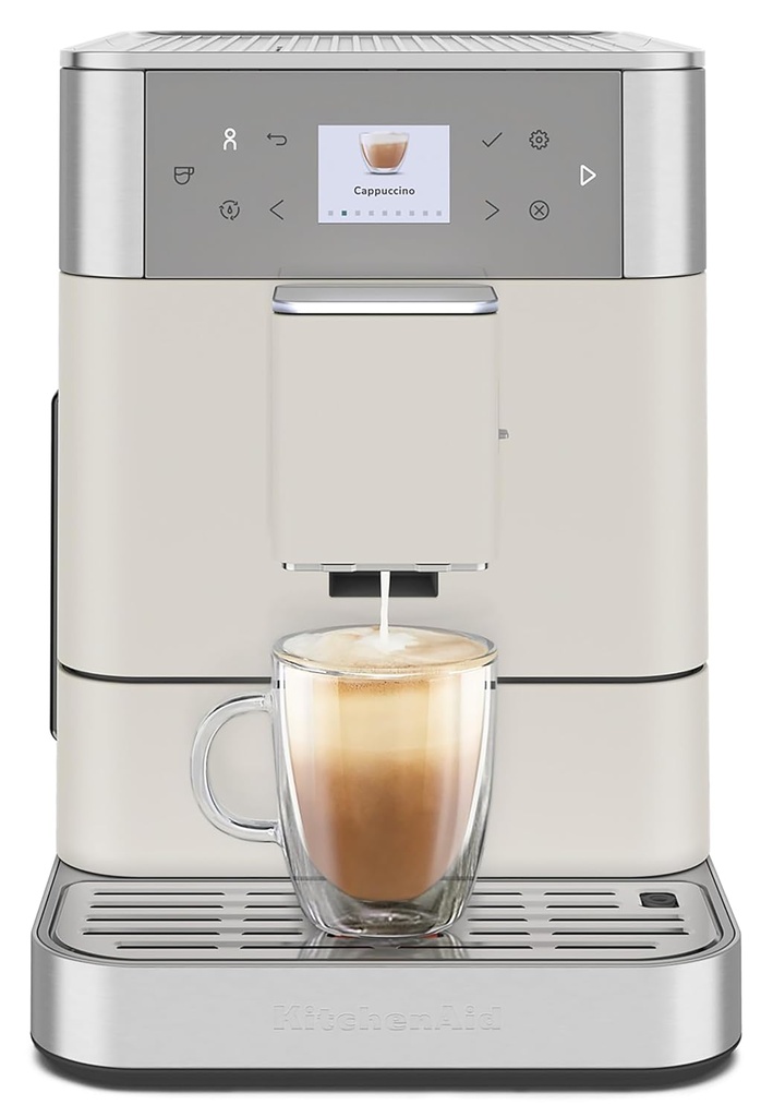 KitchenAid Fully Automatic Espresso Machine KF6, KES8556PL, Porcelain White