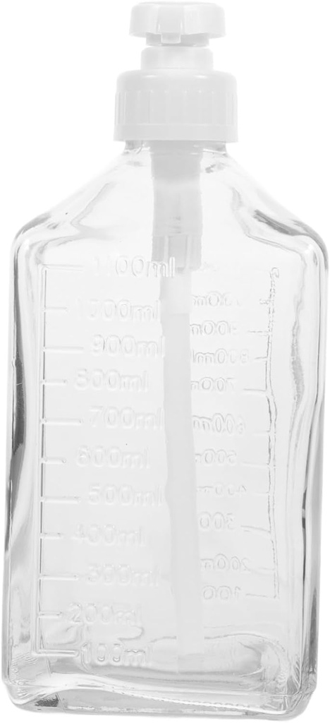 Syrup Dispenser Pump for Bottles Glass Syrup Dispenser Bar Sugar Stylish for Kitchen Decor