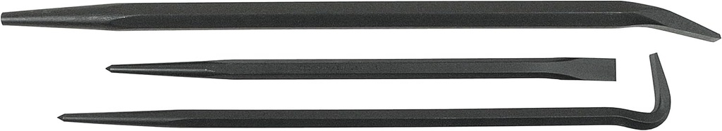 Mayhew Tools 61306 Line-Up Pry Bar Set, 3-Piece, Black Oxide Finish