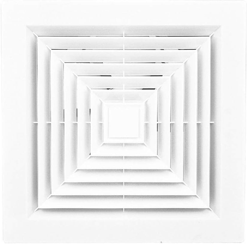 HBJWOV 8/10/12inch Powerful Celling Bathroom Extractor Exhaust Fan Ventilating Strong Fan For Kitchen Toilet Window Ventilation Fans(12)