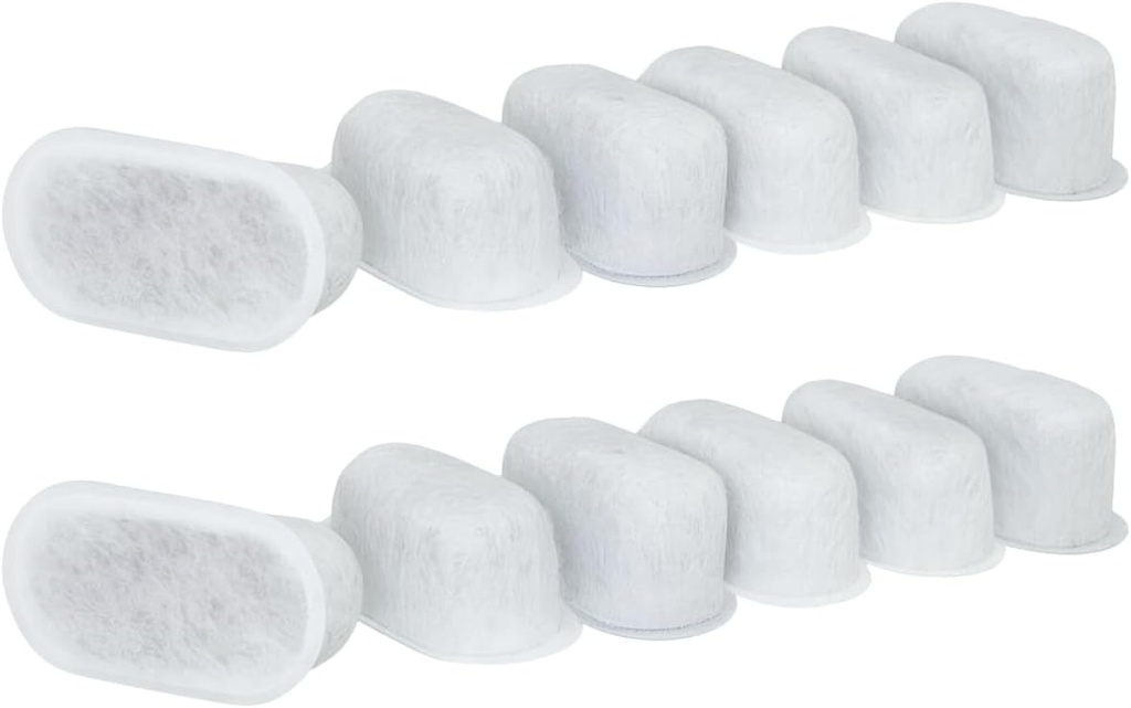 Nispira UNIV1CFLTR6PK Water Filter Pod Replacement For GE Café Specialty Drip Coffee Maker G7CDABSSTSS, G7CDAASSTSS, C7CDAAS3PD3, C7CDAAS4PW3 12 Packs