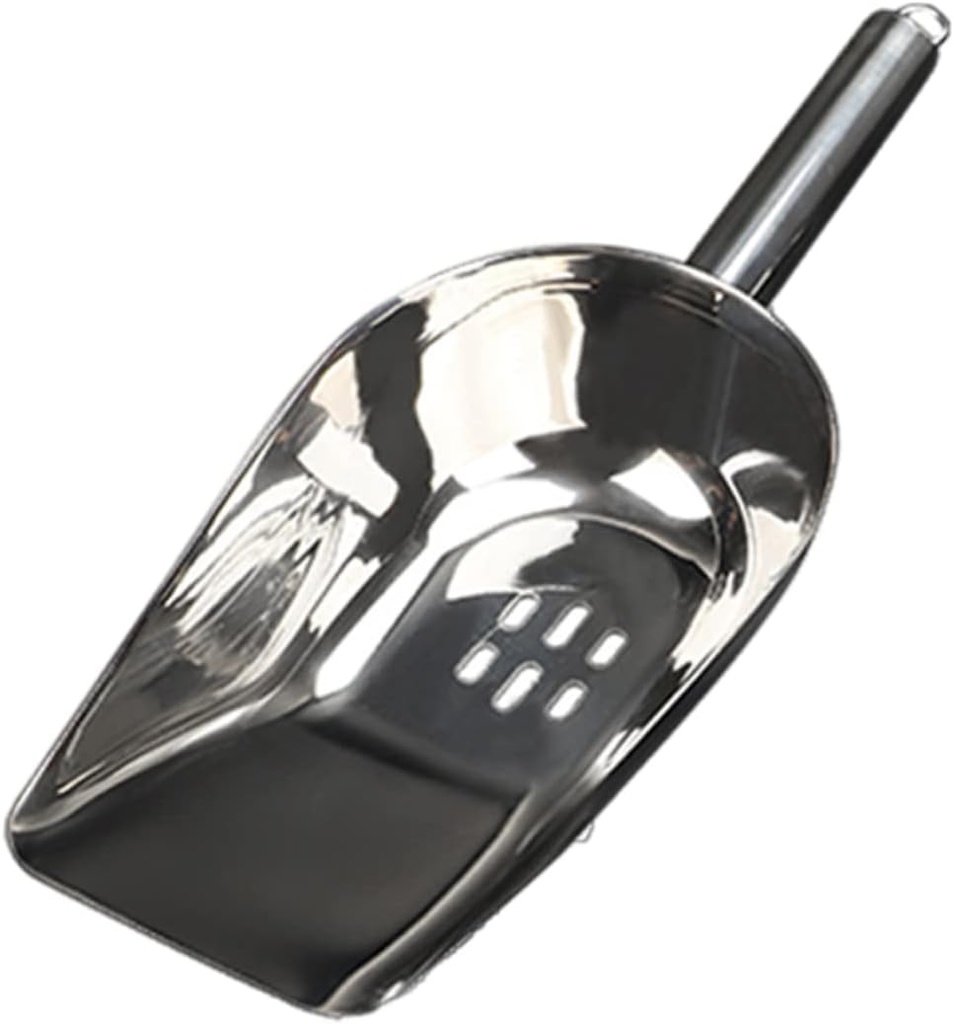 Stainless Steel Ice Scoop Freezer Ice Cube Shovel for Kitchen Bar Accessories