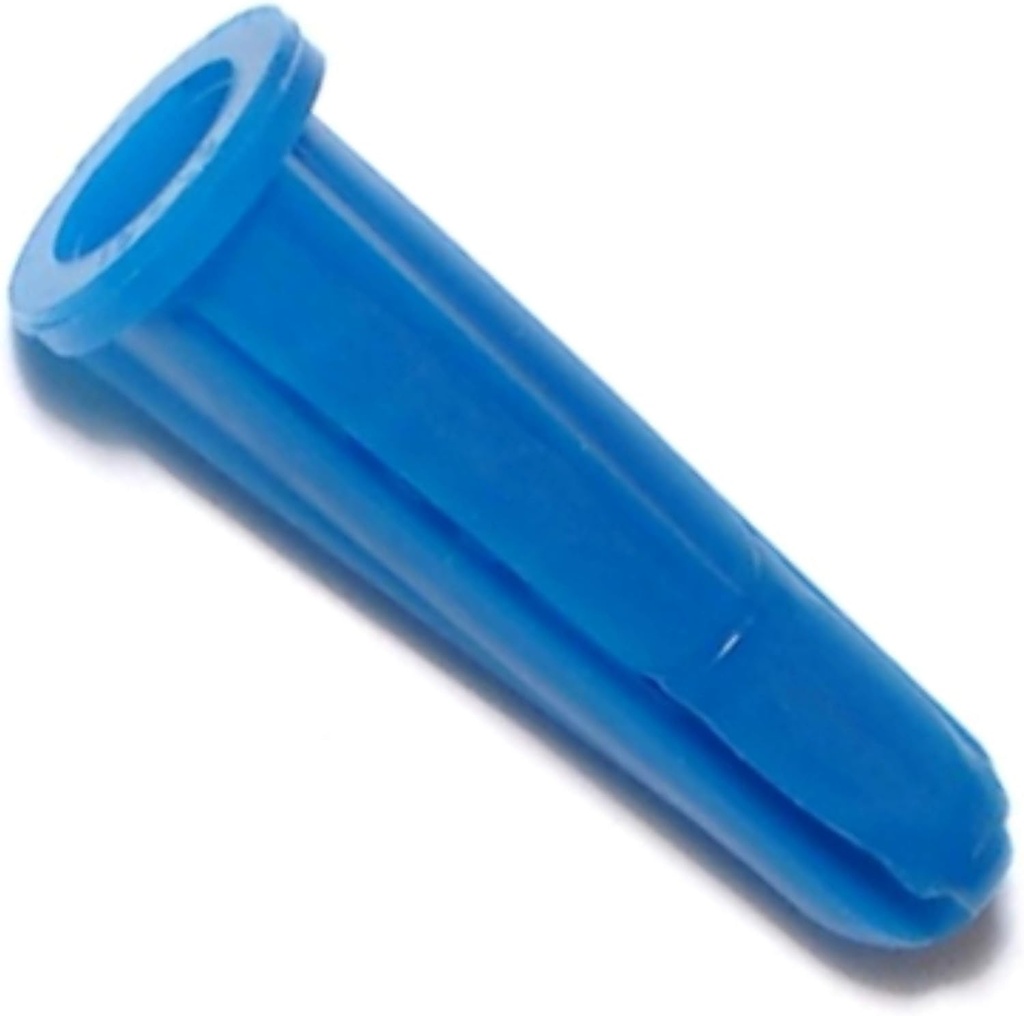 014973394943 Conical Plastic Anchors, 10-12 x 1-Inch, 500-Piece