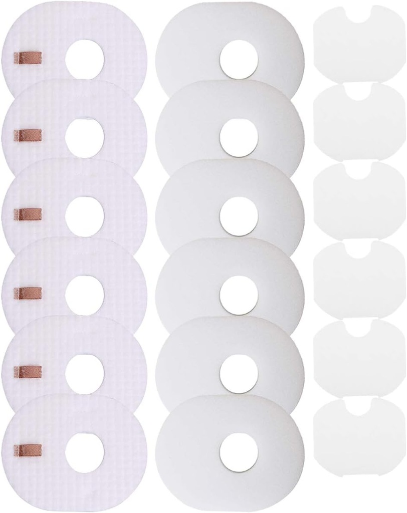 Dttery 6 Pack Filters Replacement for Shark Rocket Vacuum CS100, HV292, HV300, HV301, HV302, HV303, HV305, HV310, UV450 Part XFFV300