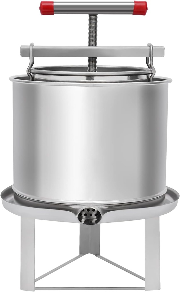 Bee Honey Press Machine, Manual Grape Fruit Juice Press Extractor, Honey Extractor Manual, Extractor Beeswax Presser, Fruit Juice Press extractor Wine Making Equipment for Self in Home