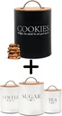 D'Lifeful Farmhouse Airtight Canister Sets + Cookie Jar