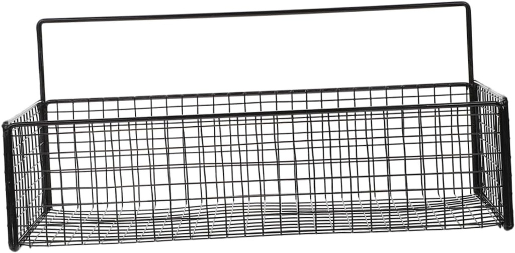 Mikinona Sturdy Kitchen Shelves Wall Hanging Fruit Storage Basket Organizer Bins Space-saving Easy to Install