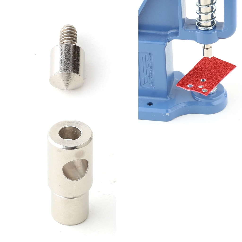 Punching Die for Hand Press Machine Eyelet Grommet Hole Punch Tool (4,5 mm (11/64 inch))