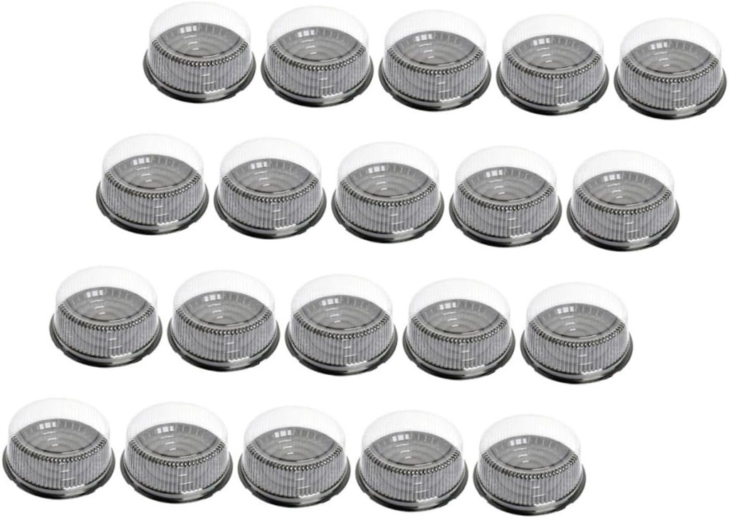 IMIKEYA Cake Carrier 20pcs Round Cake Box Birthday Packing Box Party Supplies Odorless Break-resistant Safe for Food Shop Home Use