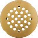Moen 101663BG Snap-In Shower Drain Cover For Use with 3-inch Shower Drain, Brushed Gold